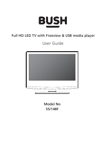 Manual Bush 55/148F LED Television
