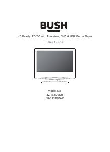 Handleiding Bush 32/133DVDB LED televisie