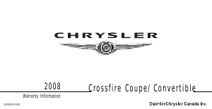 Manual Chrysler Crossfire (2008)