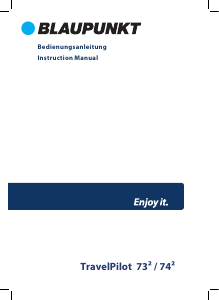 Bedienungsanleitung Blaupunkt TravelPilot 73² CE / EU LMU Navigation