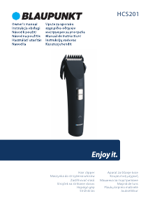 Наръчник Blaupunkt HCS201 Машинка за подстригване