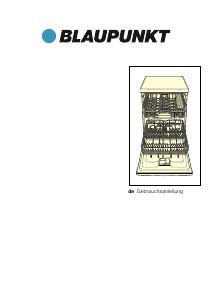 Bedienungsanleitung Blaupunkt 5VF 730IA Geschirrspüler