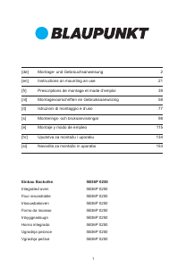 Manual de uso Blaupunkt 5B36P 0250 Horno