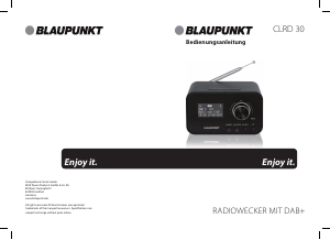 Bedienungsanleitung Blaupunkt CLRD 30 BK Radio