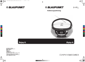 Bedienungsanleitung Blaupunkt B 4 PLL Stereoanlage