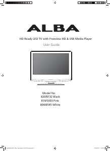 Handleiding Alba 819/5003 Pink LED televisie