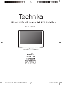 Handleiding Technika LED22-248COMIW LED televisie