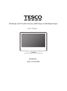 Handleiding Tesco LCD22-230-ROI LCD televisie