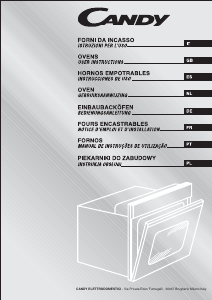 Manual de uso Candy FHP 975 X Horno