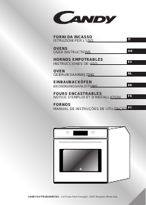 Handleiding Candy FHP 798/1 X Oven