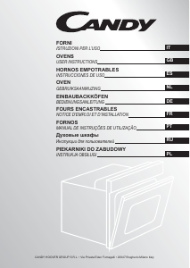 Mode d’emploi Candy FHP 609 X Four