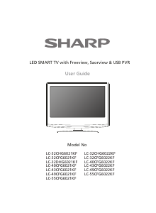 Manual Sharp LC-40CFG6021KF LED Television