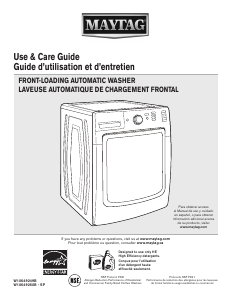 Manual Maytag MHW4300DW Maxima Washing Machine