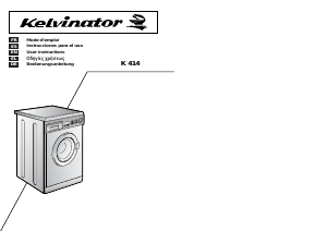 Manual de uso Kelvinator LB K 414 Lavadora