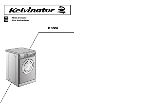 Mode d’emploi Kelvinator LBKWD100604S Lave-linge