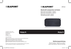 Bedienungsanleitung Blaupunkt BTR 60 Lautsprecher