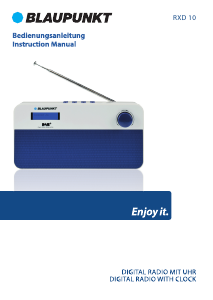 Handleiding Blaupunkt RXD 10 Radio