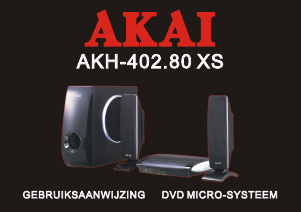 Handleiding Akai AKH-40280XS Home cinema set