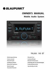 Instrukcja Blaupunkt Palma 190 BT Radio samochodowe