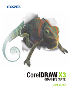 Handleiding Corel CorelDRAW Graphics Suite X3