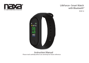 Manual Naxa NSW-16 Smart Watch