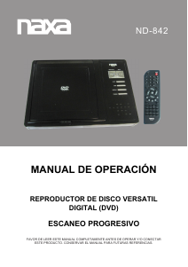 Manual de uso Naxa ND-842 Radio para coche