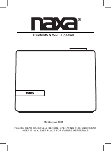 Manual Naxa NAS-5001 Speaker