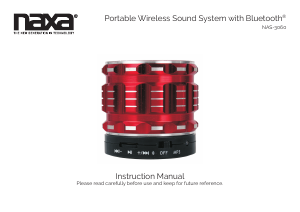 Manual Naxa NAS-3060 Speaker