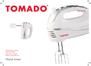 Manual Tomado TM-6678 Hand Mixer