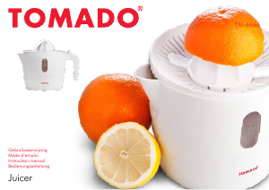 Mode d’emploi Tomado TM-6666 Citrus Presse-fruits