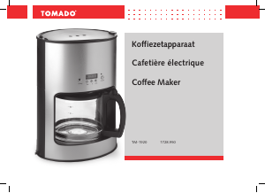 Manual Tomado TM-1920 Coffee Machine