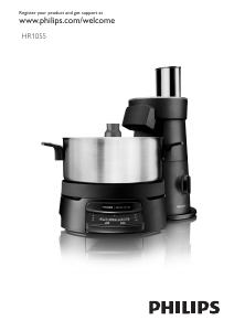 Handleiding Philips HR1055 Slowcooker