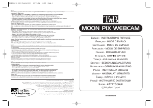 Handleiding T'nB IMWB035214 Micro Moonpix Webcam