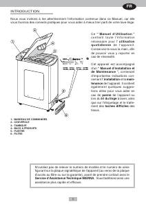 Mode d’emploi Iberna LB ITL 100 T Lave-linge