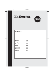 Manual Iberna AB ITD 55 CX Máquina de secar roupa