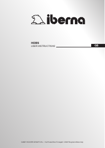 Manual Iberna IBHC 600 Hob