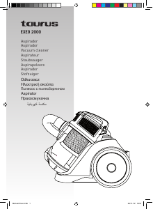 Manuale Taurus Exeo 2000 Aspirapolvere