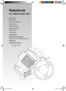 Mode d’emploi Taurus F40 Turbocyclone 2000 Aspirateur