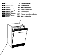 Manual Iberna LS LSI 47 Máquina de lavar louça