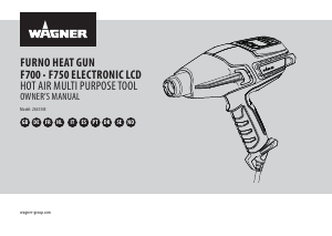 Manual Wagner F700 Furno Heat Gun