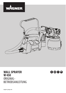 Manual Wagner W 450 WallSprayer Paint Sprayer