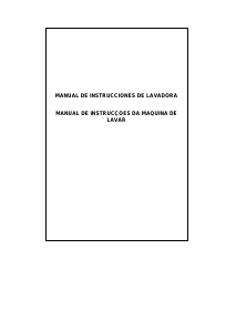 Manual Schneider SLA 5615 Máquina de lavar roupa