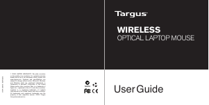 Manual Targus AMW56US Mouse