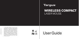Manual Targus AMW55US Mouse