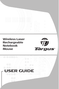 Manual Targus AMW15US-01 Mouse