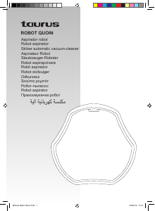 Manual de uso Taurus Robot Quoin Aspirador