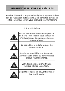 Mode d’emploi Yezz C21 Téléphone portable