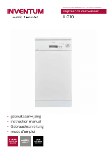 Manual Inventum IL010 Dishwasher