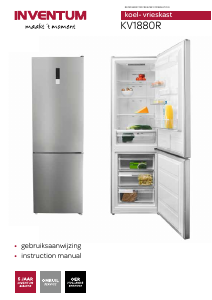 Manual Inventum KV1880R Fridge-Freezer