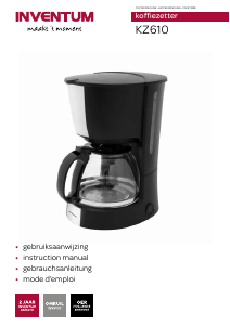 Manual Inventum KZ610 Coffee Machine